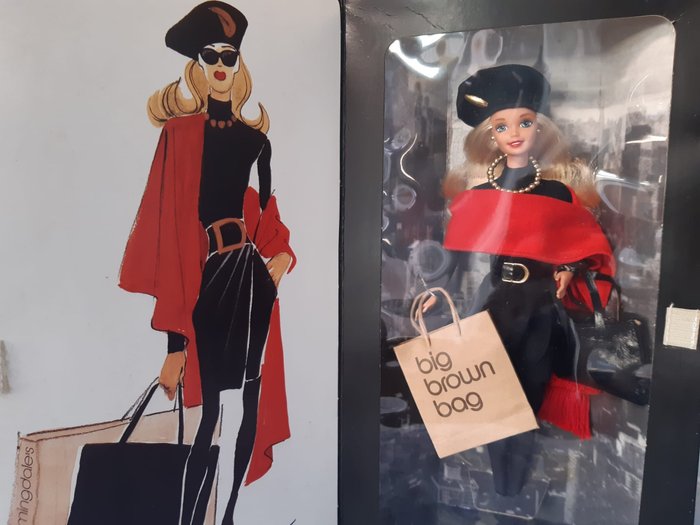 Image 2 of Mattel - Doll Barbie DKNY Bloomingdale - 14545 - 1990-1999