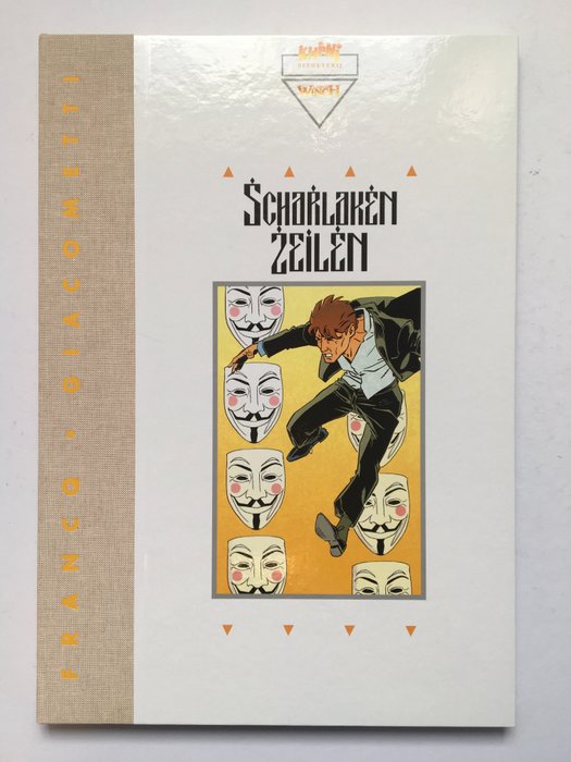 Preview of the first image of Largo Winch 11 Scharlaken zeilen - Luxe uitgave deel 21 & 22 met prent - Hardcover - First edition.