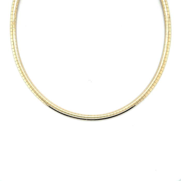 Image 3 of Snake Collier 41 cm - 14 kt. Gold, Yellow gold - Necklace