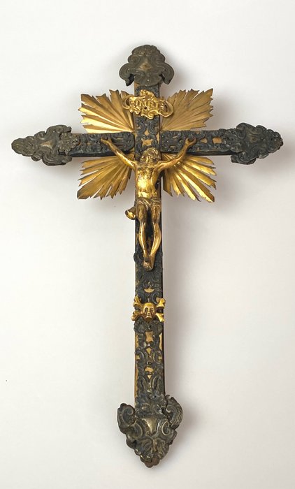 Image 2 of Christ (1) - Bronze (gilt) - Late 18th century