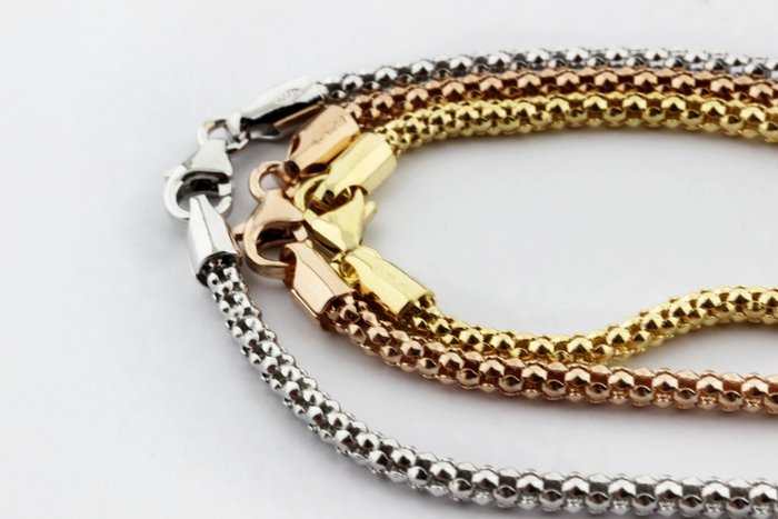 Preview of the first image of 18 kt. Gold, Pink gold, White gold, Yellow gold - Bracelet.
