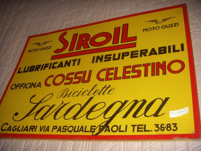 Image 2 of Sign - guzzi cossu siroli - 1920-1930
