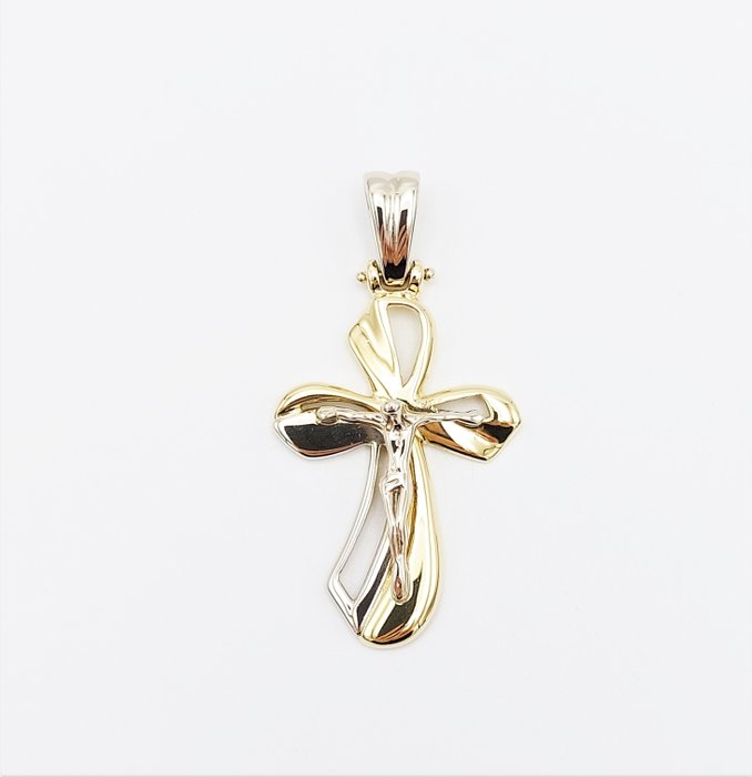 Preview of the first image of 18 kt. White gold, Yellow gold - Pendant.