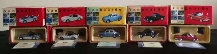 Image 2 of Vanguards - 1:43 - Collezione di 5 modellini d'epoca