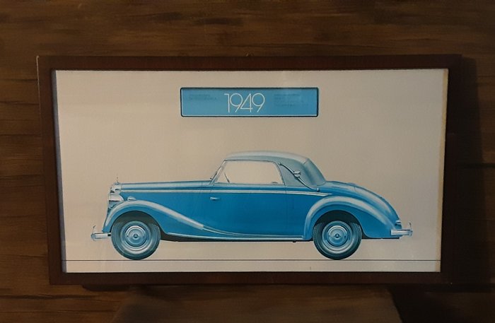 Preview of the first image of Photograph - Tipo 170 S Cabriolet A - Mercedes-Benz - 1940-1950.