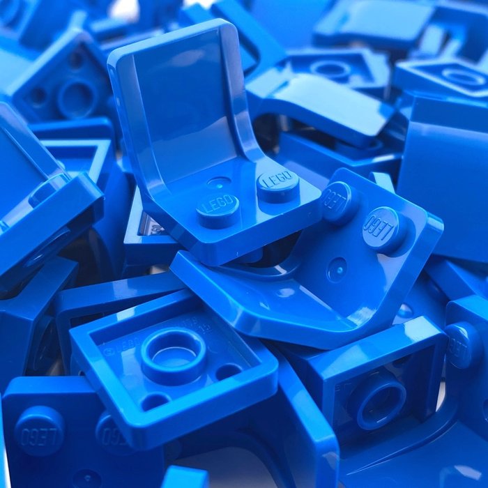 Lego - 125 * Blauwe stoelen ! LEGO