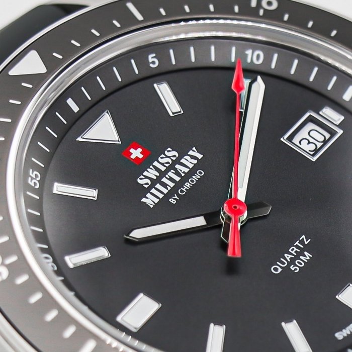Image 3 of Swiss Military by Chrono - "NO RESERVE PRICE" - SM34082.07 - Men - 2011-present