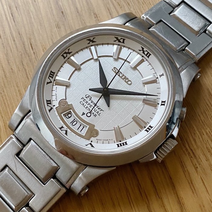 Preview of the first image of Seiko - Premier Perpetual Calendar - 6A32 - Men - 2011-present.
