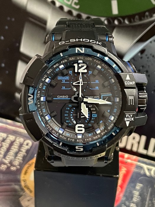 Preview of the first image of Casio - G Shok Master OFG - GWA 1100-1A3ER - Men - 2011-present.