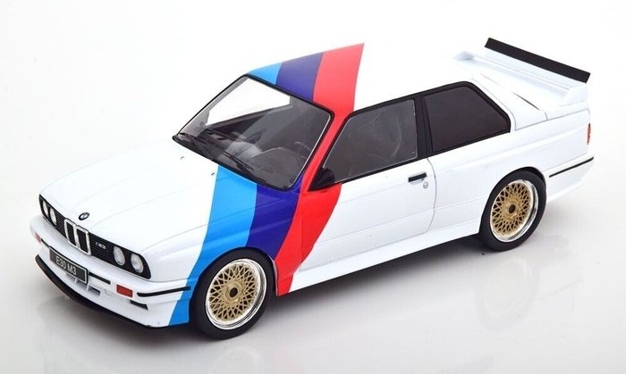Preview of the first image of IXO - 1:18 - BMW M3 E30 M-Power Motorsport Livery - 18CMC123.
