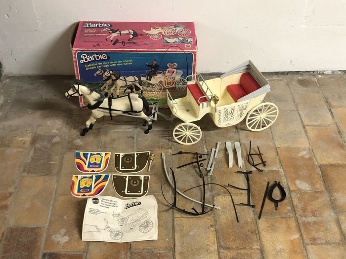 Preview of the first image of Mattel - Barbie - Doll Dream Carriage - 1970-1979.