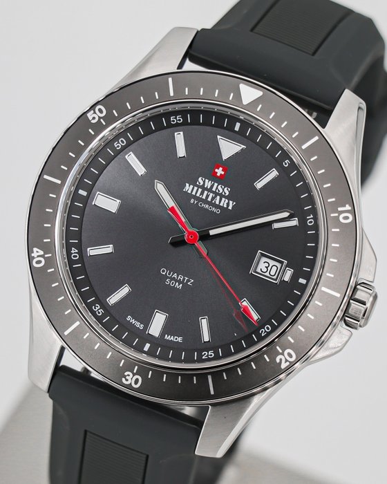 Image 2 of Swiss Military by Chrono - "NO RESERVE PRICE" - SM34082.07 - Men - 2011-present