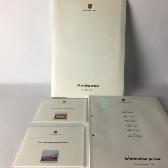 Image 2 of Brochures/catalogues - Press Kit Gamma Porsche Model Year 2005 - Porsche - After 2000