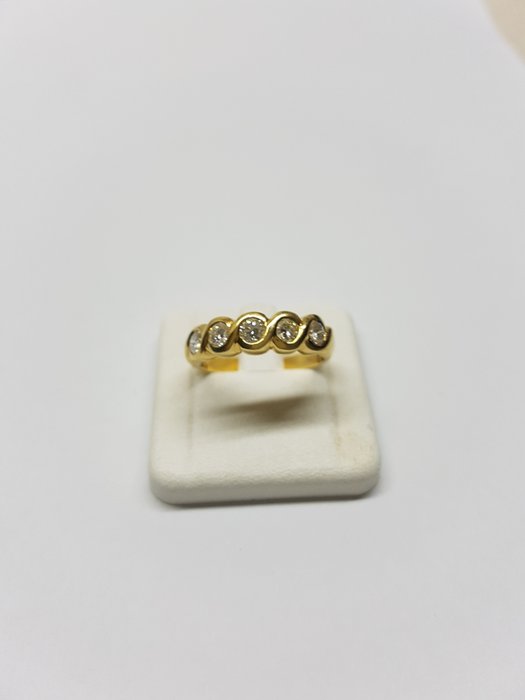 Image 2 of 18 kt. Yellow gold - Ring - 0.50 ct Diamond