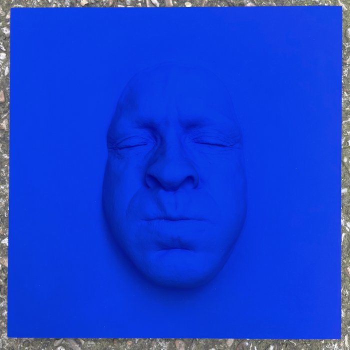 Image 2 of Gregos (1972) - Blue breath on blue background