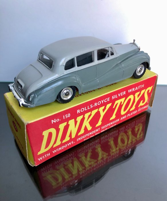 Image 2 of Dinky Toys - 1:43 - ref. 150 Rolls Royce Silver Wraith - Original Model and Box