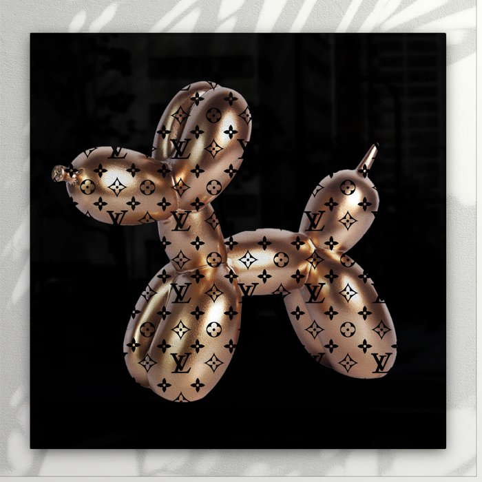 Preview of the first image of DALUXE ART - Louis Vuitton Balloon Dog.