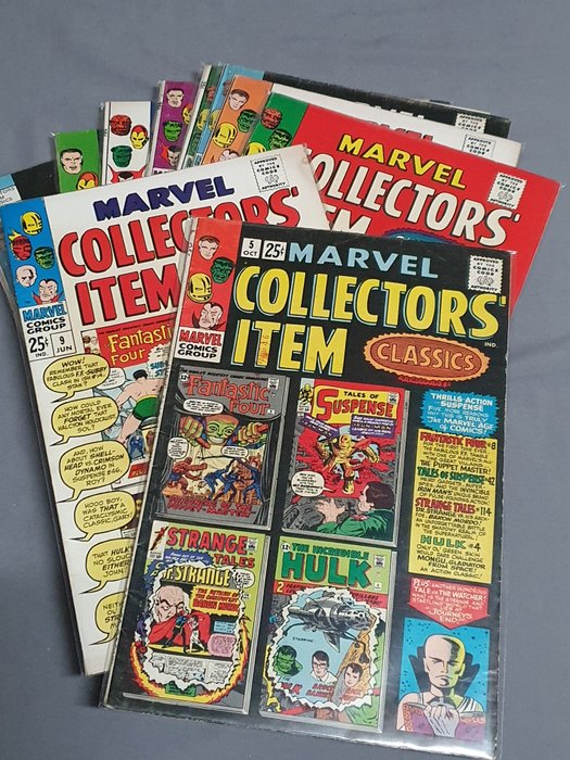 Preview of the first image of Marvel Collectors' Item Classics - lote de 10 comics en buen estado - (1966).