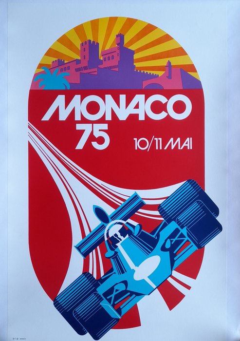 Monaco - Grand Prix Monaco  - modern print