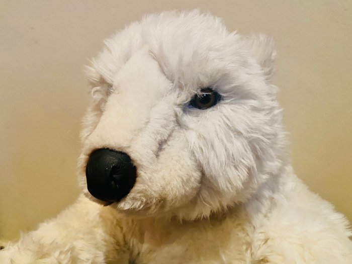 Image 2 of Unbranded - Lifesize Polar Bear Cub - Mechanical Stuffed Animal - Realistic Animatronic Moves - 200