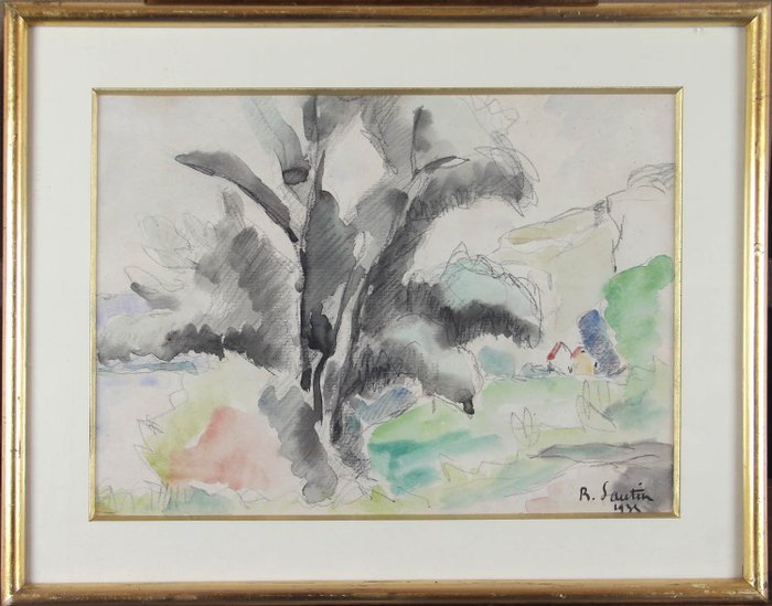Image 2 of René Sautin (1881-1968) - L’arbre près de la Seine