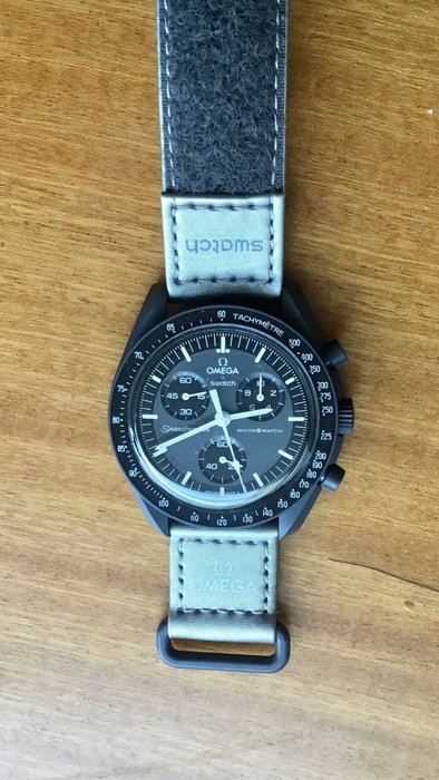 Preview of the first image of Swatch - Moonswatch - Mission to Mercury - SO33A100 - Unisex - 2011-present.