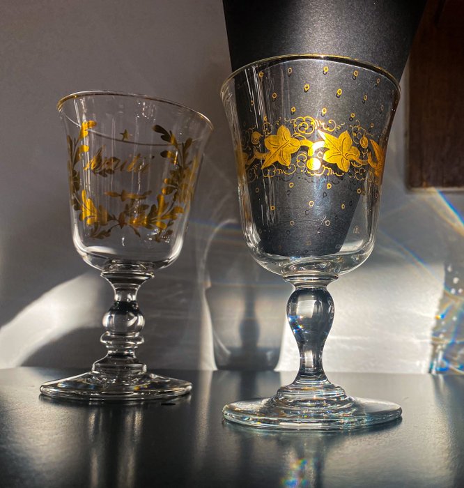 Image 3 of Baccarat/St.Louis - glasses (2) - Crystal