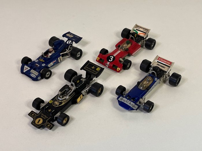 Preview of the first image of Corgi - 1:36 - Whizzwheels Formel 1 - John Player Special F1, Surtess TS.9B-F1, Tyrell-Ford 006/2,.