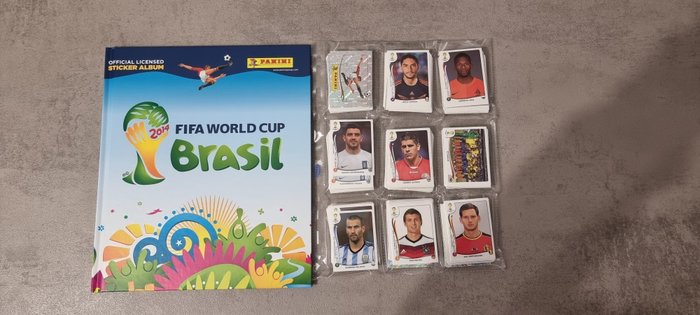 Panini - World Cup Brazil 2014 - Empty album - 1 Complete loose Sticker Set