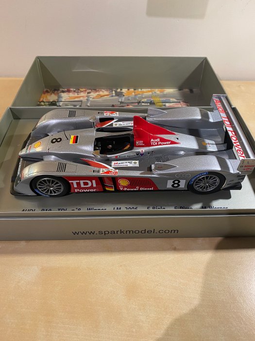 Preview of the first image of Spark - 1:18 - Audi R10 winner 24h Le Mans 2006.