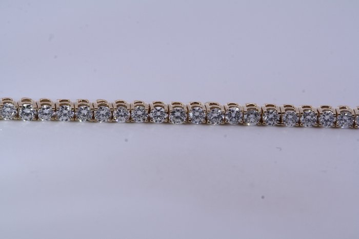 Image 2 of 14 kt. Yellow gold - Bracelet - 0.75 ct Diamond