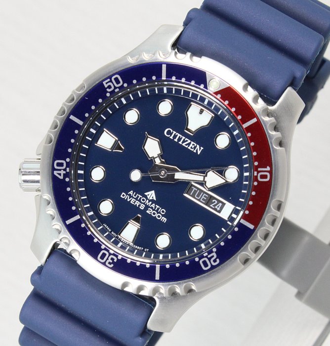 Preview of the first image of Citizen - Promaster Aqualand Pepsi Automatic - 8204NY0086.83 - Men - 2023.