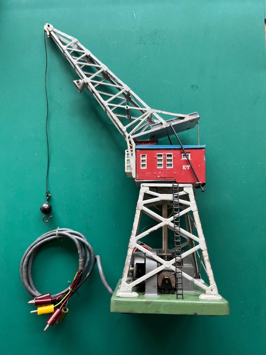 Preview of the first image of Märklin H0 - 451G - Crane - Electric crane, with wrecking ball.