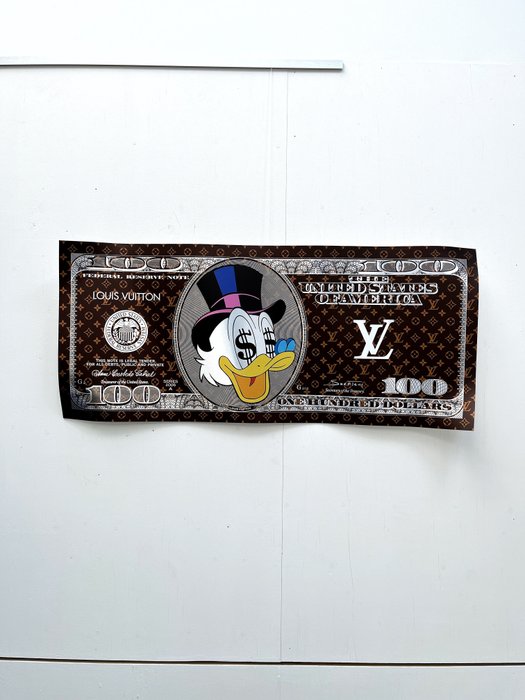 Suketchi - Disney Scrooge McDuck Louis Vuitton Edition - Catawiki
