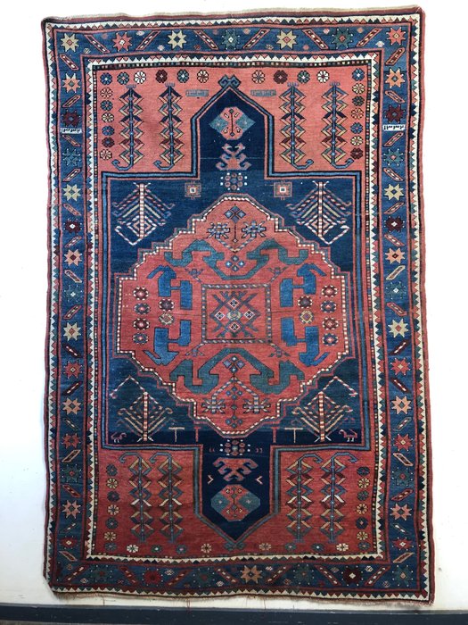 Antiek schild kazak – Tapijt – 220 cm – 143 cm