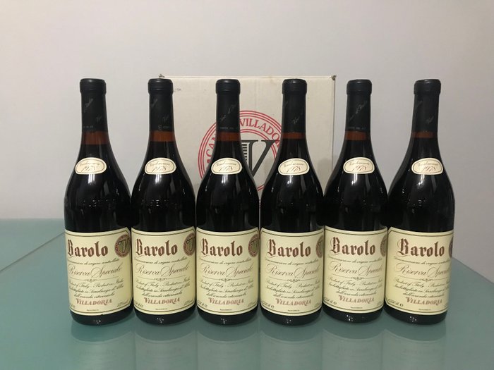 1978 Villadoria, Riserva Speciale - 巴罗洛 Riserva - 6 Bottles (0.75L)