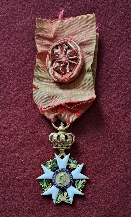 Frankreich - Napoleon 1. Kaiserreich - Ehrenlegion 1. Kaiserreich - Goldener Adler des 3. Typs - 1808-1811 - Medaille