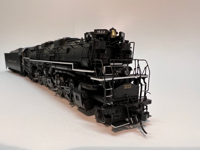 Rivarossi H0 - R5454 - Dampflokomotive mit Tender - 4-6-6-6 Allegheny, #1633 - Chesapeake & Ohio