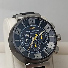Louis Vuitton Tambour Chronograph LV277 for $3,750 for sale from a Seller  on Chrono24
