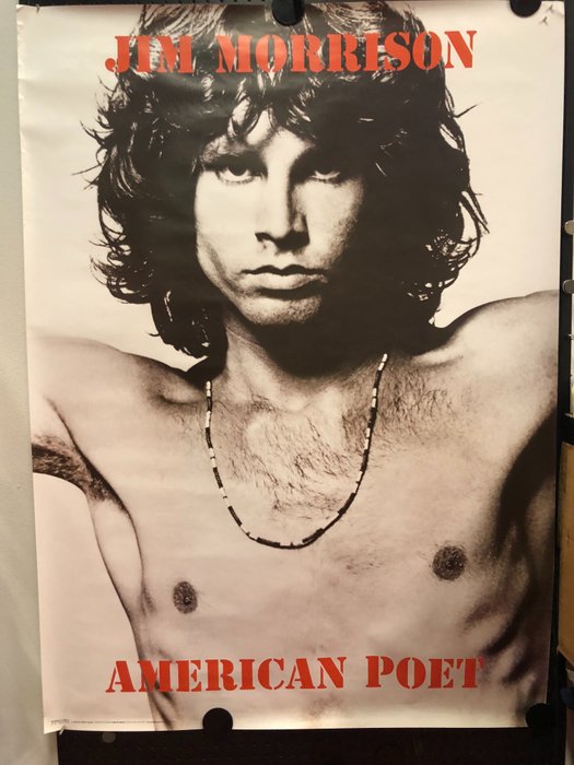American 4x print titles Poster 1943-1971, - Catawiki The - Doors - Jim - poster Morrison - 1st Original Original Multiple 1992/1999 - - Wanted Poet, Face,