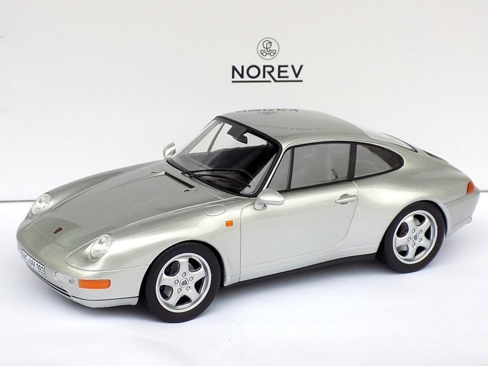 Norev 1:18 - Sportwagenmodell - Porsche 911 (993) Carrera 1993 - Limitierte Auflage von 1.500 Stück.