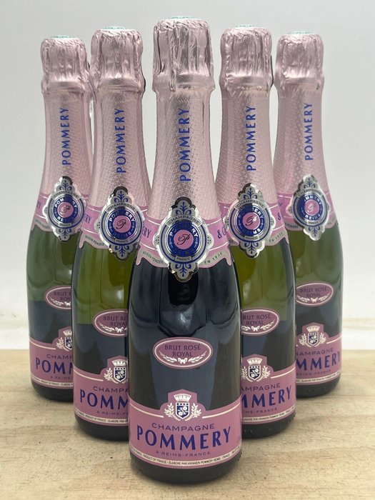 Pommery, Brut Royal - Champagne Rosé - 6 Half Bottle (0.375L) - Catawiki