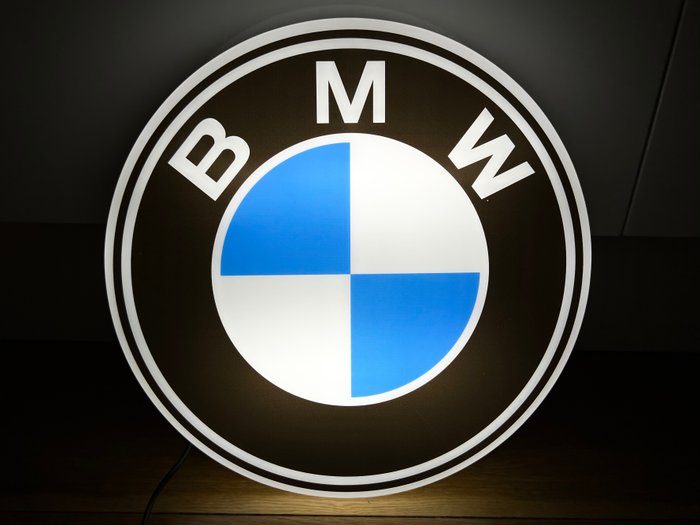 BMW - Lysskilt - Plast