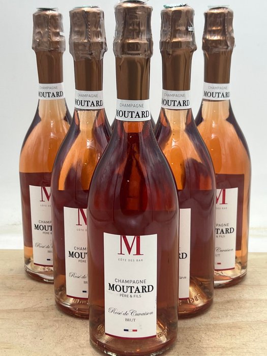 Moutard - Moutard Rosé de Cuvaison - Champagne Brut - 6 Flaschen (0,75 l)