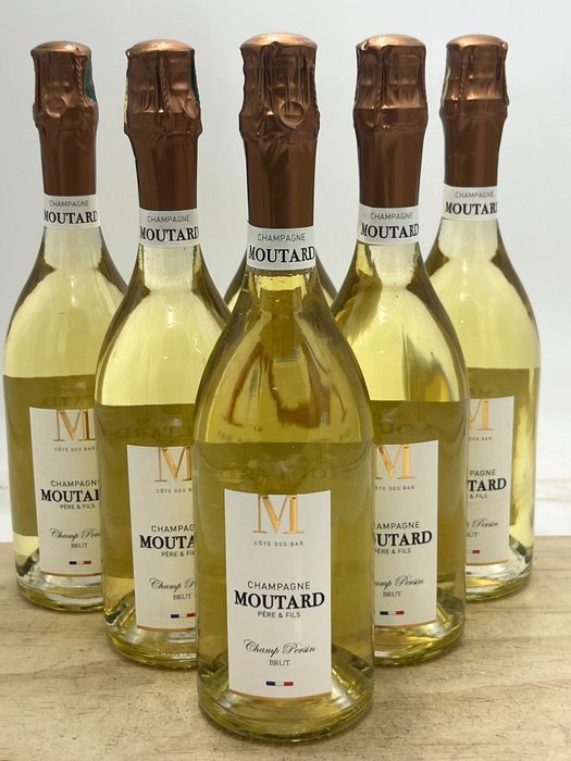Moutard, Champ Persin - Champagne Brut - 6 Flasker  (0,75 l)