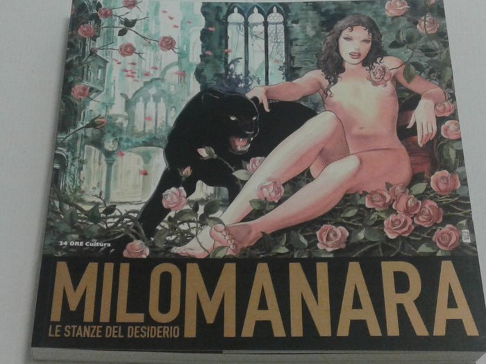 Milo Manara - vol.  "Stanze del Desiderio - illustration book " - 1 Comic - Første udgave