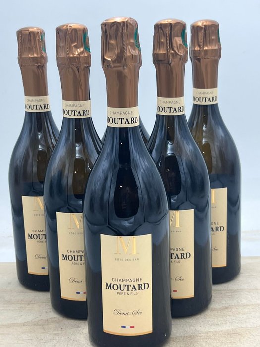 Moutard, Moutard - Champán Demi-Sec - 6 Botellas (0,75 L)