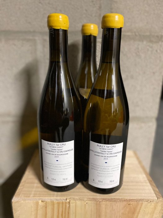 2019 Rully 1° Cru “Meix Cadot Vieilles Vignes” – Dureuil Janthial – Bourgondië – 3 Fles (0,75 liter)