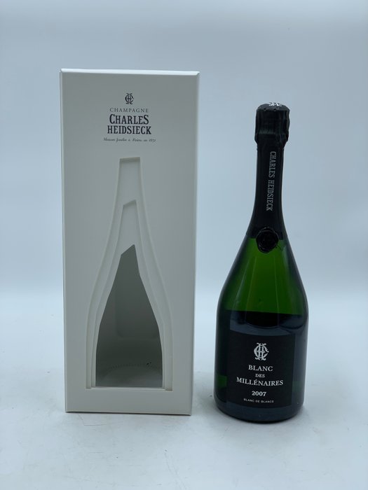 2007 Charles Heidsieck, Blanc des Millénaires - Champagne - 1 Fles (0,75 liter)