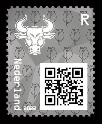 Holandia - Crypto stamp, complete series.
